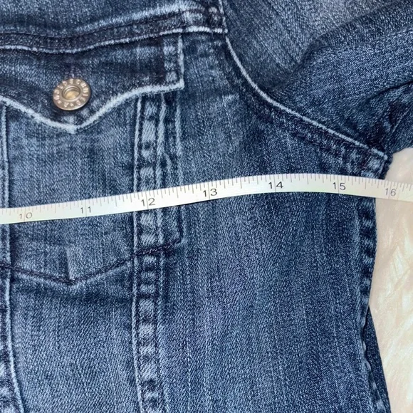 AG Adriano Goldschmied Blue Jean Jacket - Picture 6 of 8